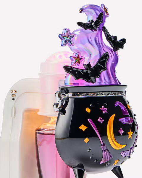 ENCRUSTED CAULDRON NIGHTLIGHT