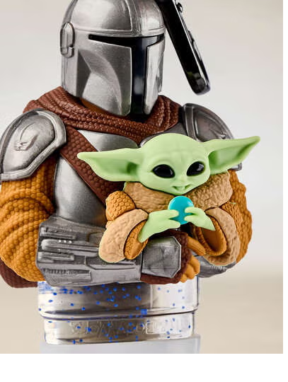 GROGU AND THE MANDALORIAN