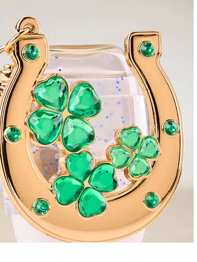 LUCKY HORSESHOE AND CLOVERS
