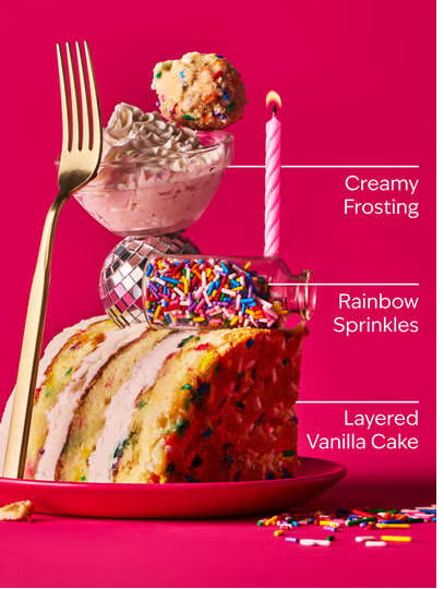 MILK BIRTHDAY CAKE