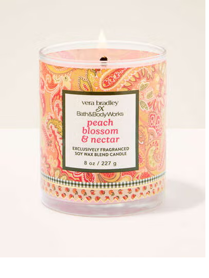 VERA BRADLEY PEACH BLOSSOM AND NECTAR