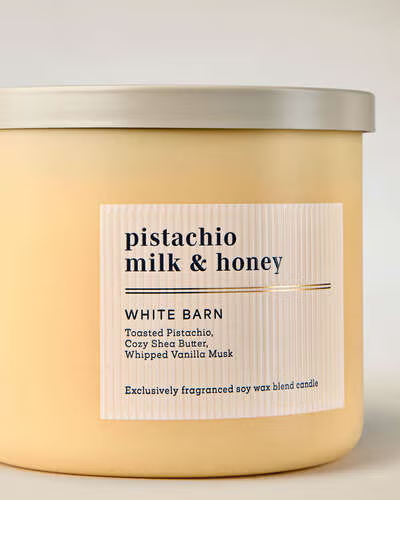 PISTACHIO MILK AND HONEY