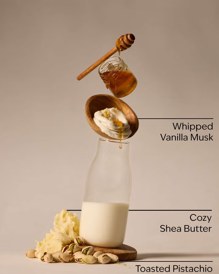 PISTACHIO MILK AND HONEY