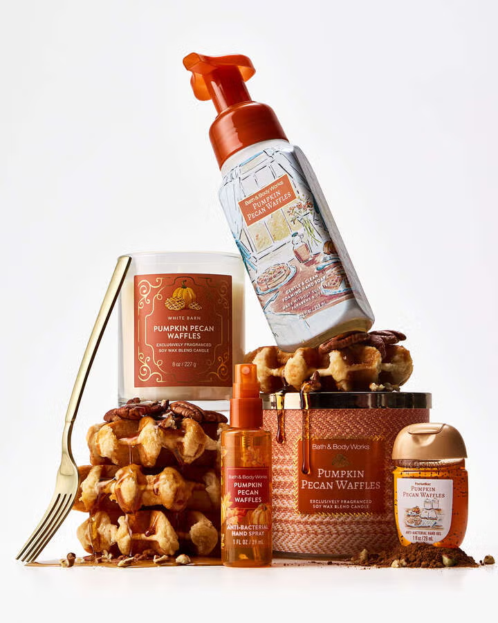 PUMPKIN PECAN WAFFLES