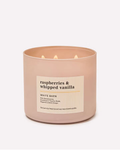 RASPBERRIES AND WHIPPED VANILLA