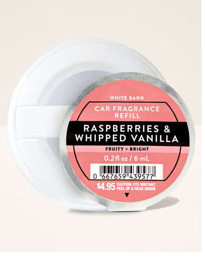 RASPBERRIES AND WHIPPED VANILLA