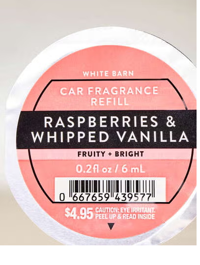 RASPBERRIES AND WHIPPED VANILLA
