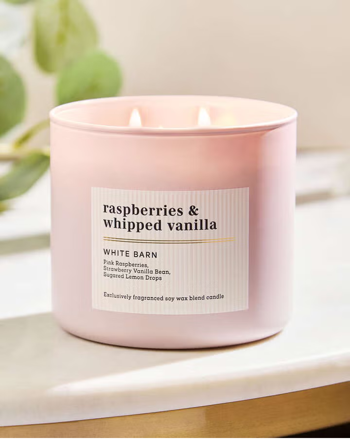 RASPBERRIES AND WHIPPED VANILLA