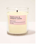 RASPBERRIES AND WHIPPED VANILLA