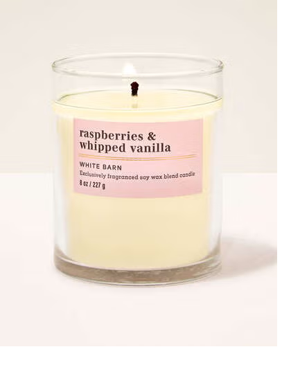 RASPBERRIES AND WHIPPED VANILLA