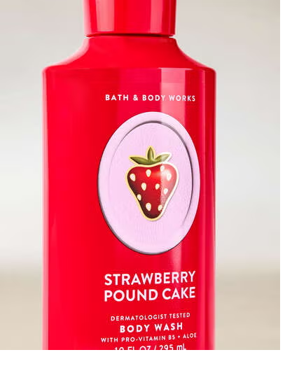 STRAWBERRY POUND CAKE