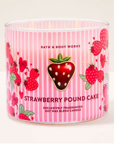 STRAWBERRY POUND CAKE