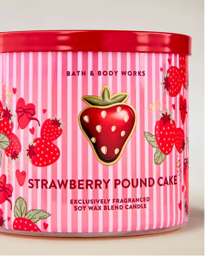 STRAWBERRY POUND CAKE