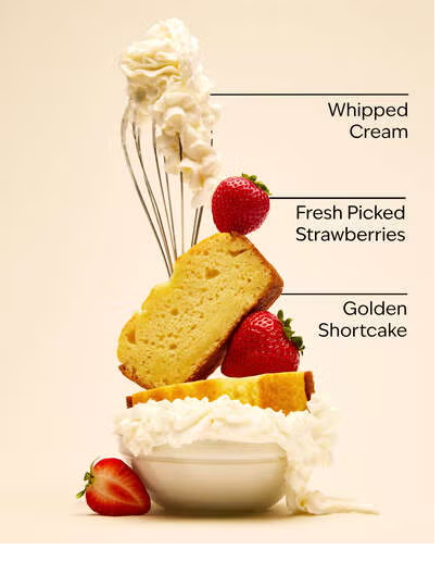 STRAWBERRY POUND CAKE