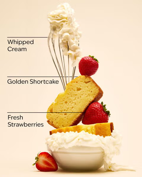 STRAWBERRY POUND CAKE